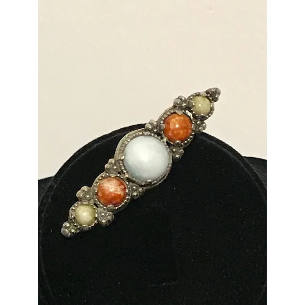 Vintage Cabochon Brooch